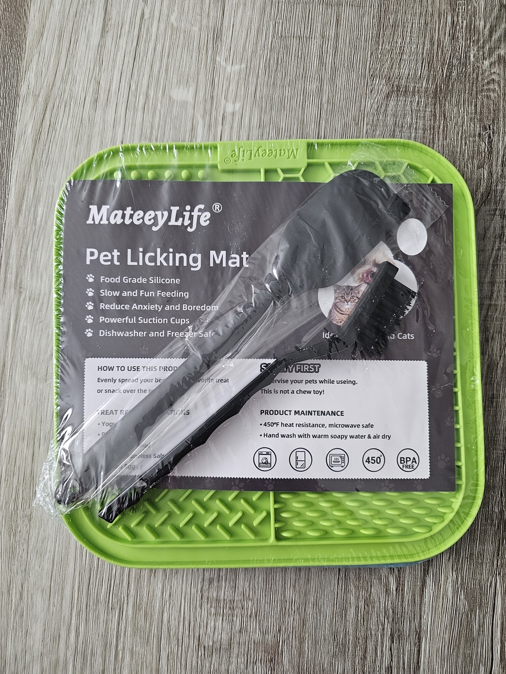 MateeyLife Pet Licking Mat - Set Of 2